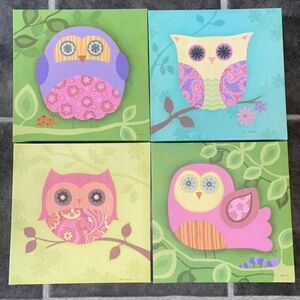 Girls Canvas Decor Pictures